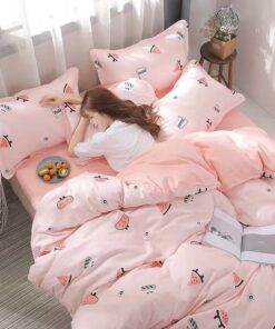 Alternative view of Gift Aloe Cotton Sheet Duvet Cover Sheet Four Piece Set
