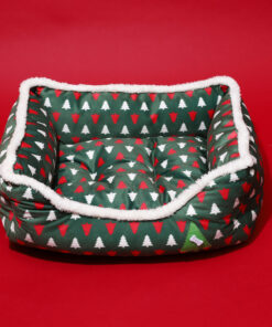 Animals Christmas Sofa Dog Beds Waterproof Bottom Soft Pure Cotton Warm Bed For Dog Xmas Soft Pet Bed CatRemovable Bed Winter