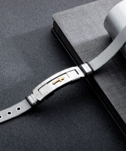 Alternative view of Stainless Steel Cross Bible Charm Bracelet Wristband For Men Adjustable Watch Bands Bracelet Christian Jewelry