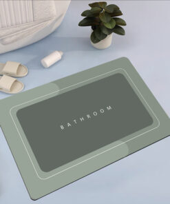Alternative view of Bathroom Absorbent And Quick-drying Floor Mat