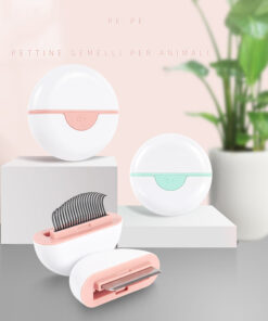Pet massage knot opening comb