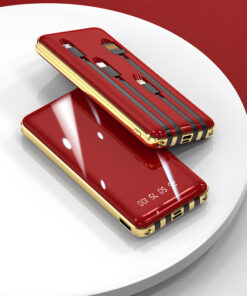 Comes With A Four-wire Digital Display, Thin And Compact 20000mAh Power Bank