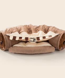 Dismantling And Washing Pet Litter Cat Tunnel