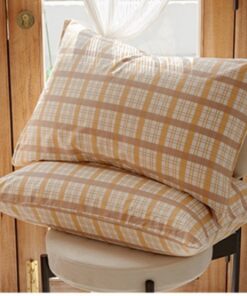Alternative view of Retro Style Cotton Plaid Four-piece Suit