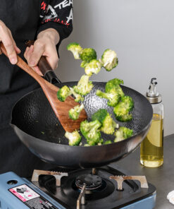 Alternative view of Iron Pan Traditional Iron Wok Handmade