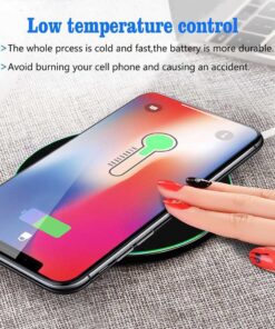 Alternative view of Frosted Wireless Charger 10W Mirror