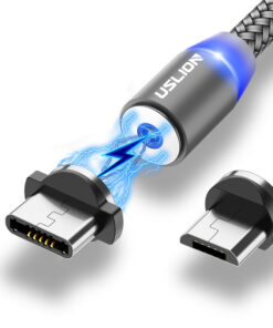 Alternative view of Magnetic USB Fast Charging Micro / Type C Cable