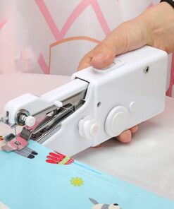 Alternative view of Portable Handheld Sewing Machine Cordless Electric Sewing Machine Set Home Sewing Quick Repair DIY Clothes Sewing Machine