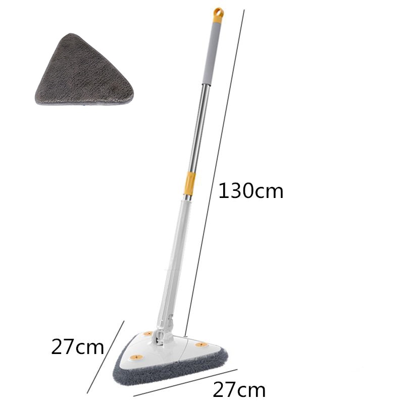 360 Rotatable Triangle Mop Wall Ceiling Corner Easy Clean Free Hand Washing Squeeze Water Twisting Mop Household Cleaning Tool