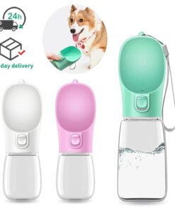 Portable Dog Water Bottle For Small Large Dogs Bowl Outdoor Walking Puppy Pet Travel Water Bottle Cat Drinking Bowl Dog Supplies