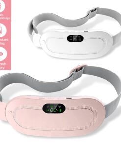 Menstrual Heating Pad Smart Warm Palace Belt Relief Waist Pain Cramps Vibrating Abdominal Massager Electric Waist Belt Device