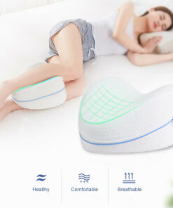 Memory Cotton Leg Pillow Sleeping Orthopedic Sciatica Back Hip Joint Pain Relief Thigh Leg Pad Cushion Home Memory Foam