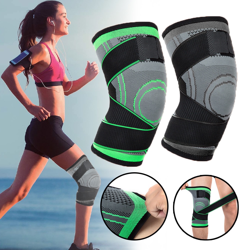 1 Pcs Knee Pads Braces Sports Support Kneepad Men Women for Arthritis Joints Protector Fitness Compression Sleeve