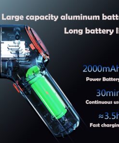 Alternative view of 8000Pa Wireless Car Vacuum Cleaner Cordless Handheld Auto Vacuum Home & Car Dual Use Mini Vacuum Cleaner With Built-in Battrery