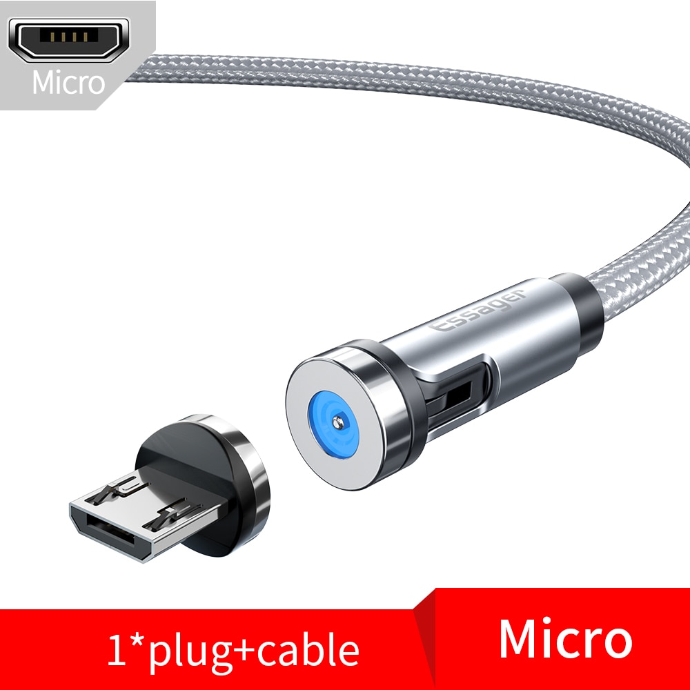 Silver Micro Cable