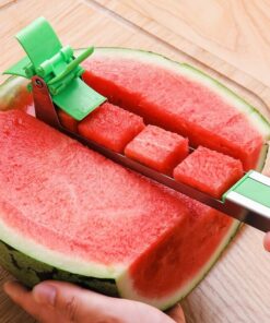 Stainless Steel Watermelon Cutter Windmill Shape Design Slicer Cutter Kitchen Gadgets Salad Fruit Slicer Cutter Tool
