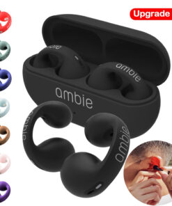 1:1 For Ambie Sound Earcuffs Upgrade Pro  Earring Wireless Bluetooth Earphones TWS Ear Hook Headset Sport Earbuds