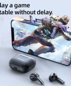 Alternative view of Lenovo LP40 Earphones TWS Wireless Bluetooth 5.0 Earbuds Bass Touch Control Stereo Noise Reduction Long Standby 230mAH