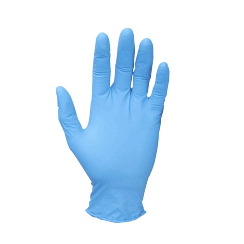 100PS Disposable Rubber Latex Nitrile Gloves Oil Resistant Puncture-Proof Pink Gloves for Labor Home Food Dental Use S/M/L