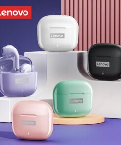Lenovo LP40 Pro Earphones Bluetooth 5.0 Wireless Sports Headphone Waterproof Earbuds with Mic Touch Control TWS Headset