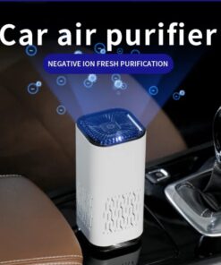 Alternative view of Car Air Purifier Portable Negative Ion Generator Remove Formaldehyde Dust Smoke Air Freshen Washer For Home Car