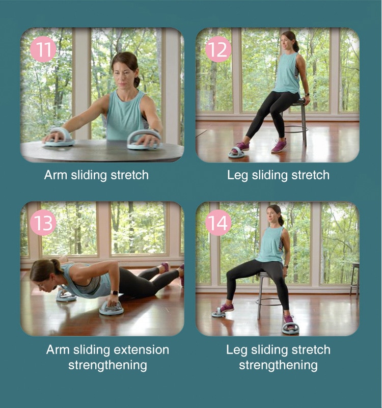 Fitness 14 In 1 Abdominal Wheel