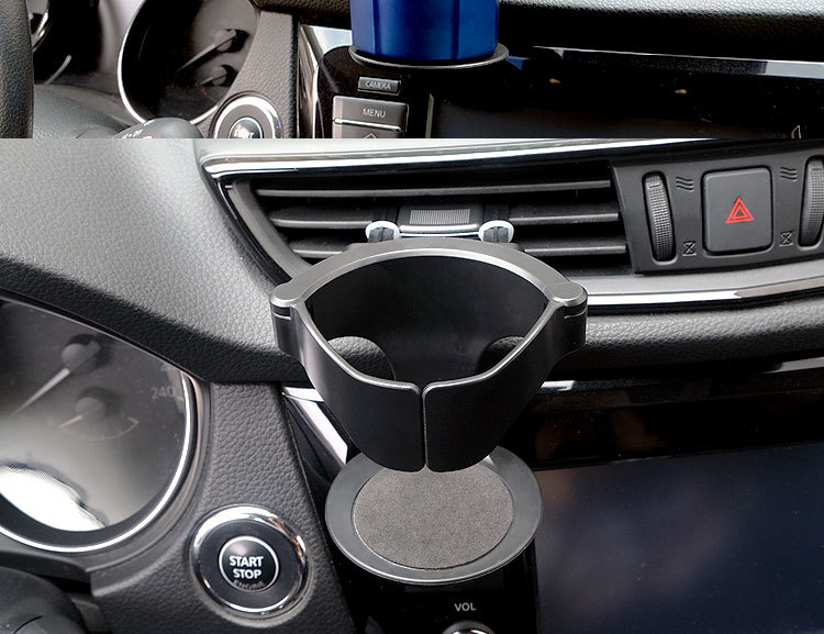 Car Cup Holder Air Vent Outlet Drink Coffee Bottle Holder Can Mounts Holders Beverage Ashtray Mount Stand Universal Accessories