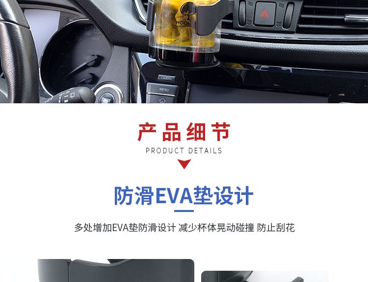 Car Cup Holder Air Vent Outlet Drink Coffee Bottle Holder Can Mounts Holders Beverage Ashtray Mount Stand Universal Accessories