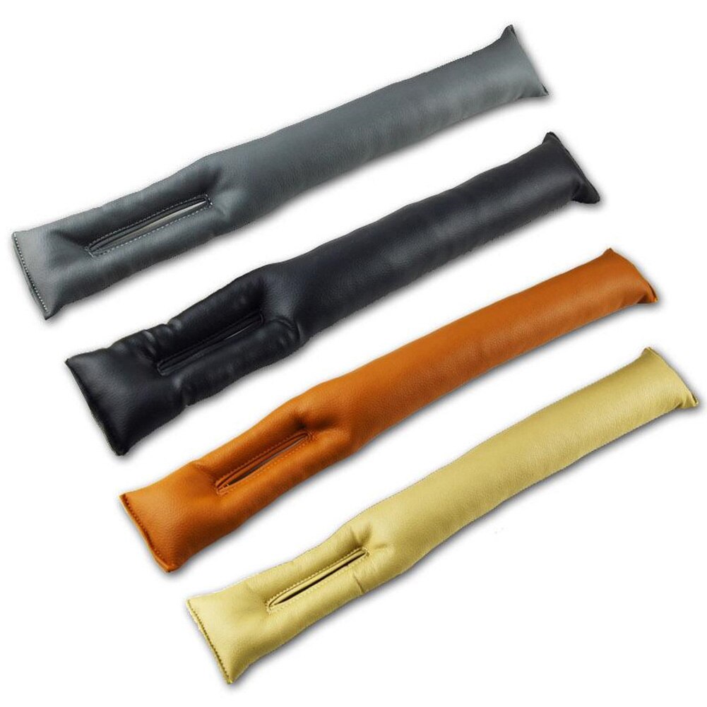 Car Seat Gap Filler Soft Car Styling Padding Leather Leak Pads Plug Spacer Universal Car Accessories Interior Car Organizer