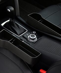 Car Seat Organizer Crevice Storage Box Car Organizer Gap Slit Filler Holder For Wallet Phone Slit Pocket Auto Car Accessories