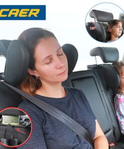 1pcs Car Seat Headrest Pillow Travel Rest Sleeping Headrest Support Solution Car Accessories Interior U Shaped Pillow For Kids