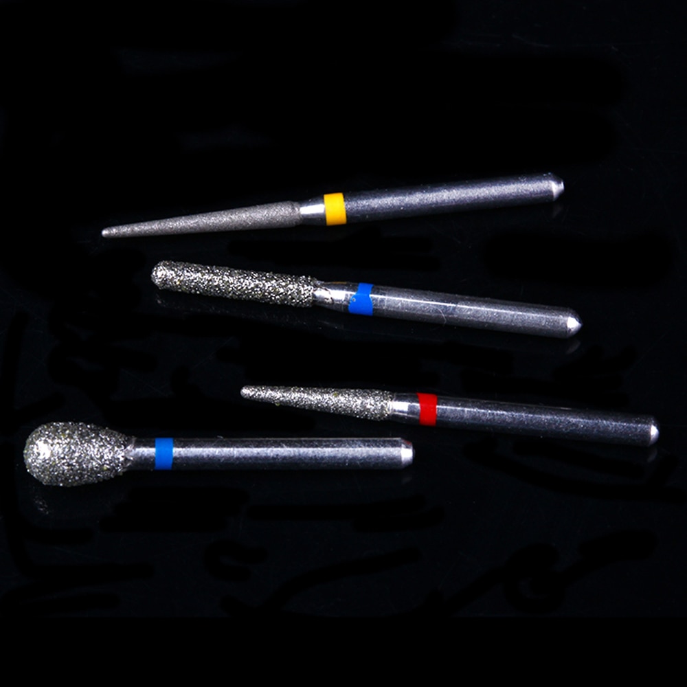 AZDENT 1 Box Dental Diamond Burs Drill for High Speed Handpiece Dentist Burs FG Series Dia.1.6mm