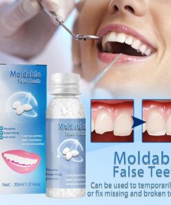 Alternative view of Resin Tooth Repair Glue Shapeable Teeth Gaps Filling Solid Glue Temporary Teeth Repair Falseteeth Glue Safety Dental Supplies