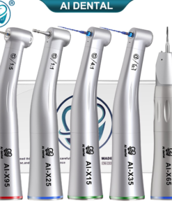 Dental contra angle handpiece 1:5/1:1/4:1/16:1 low speed hand piece single water spray E-type connector without fiber optic