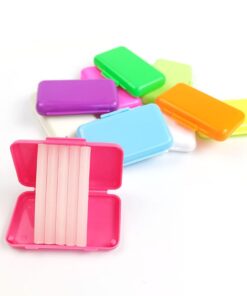 Alternative view of 10 Boxes Dental Orthodontic Wax Oral Hygiene Tool Teeth Whitening 10 Type Relief Wax Sticks For Braces Gum Irritation