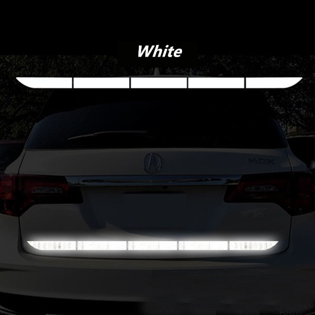 car rear white