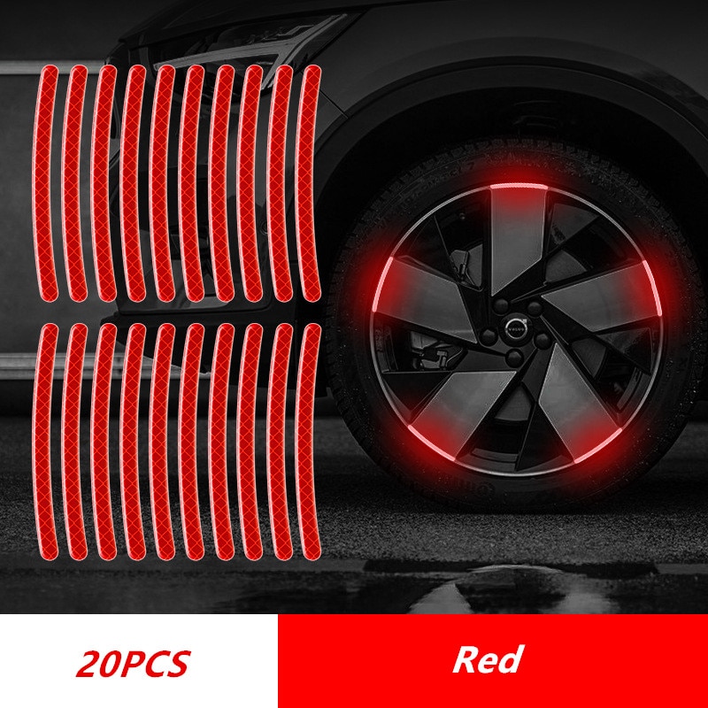 20pcs red tyre