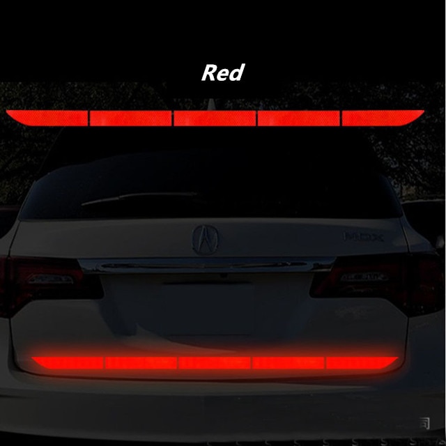 car rear red