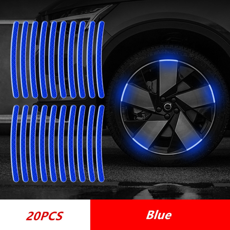 20pcs blue tyre