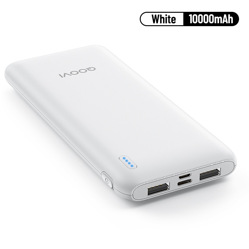 White 10000mAh