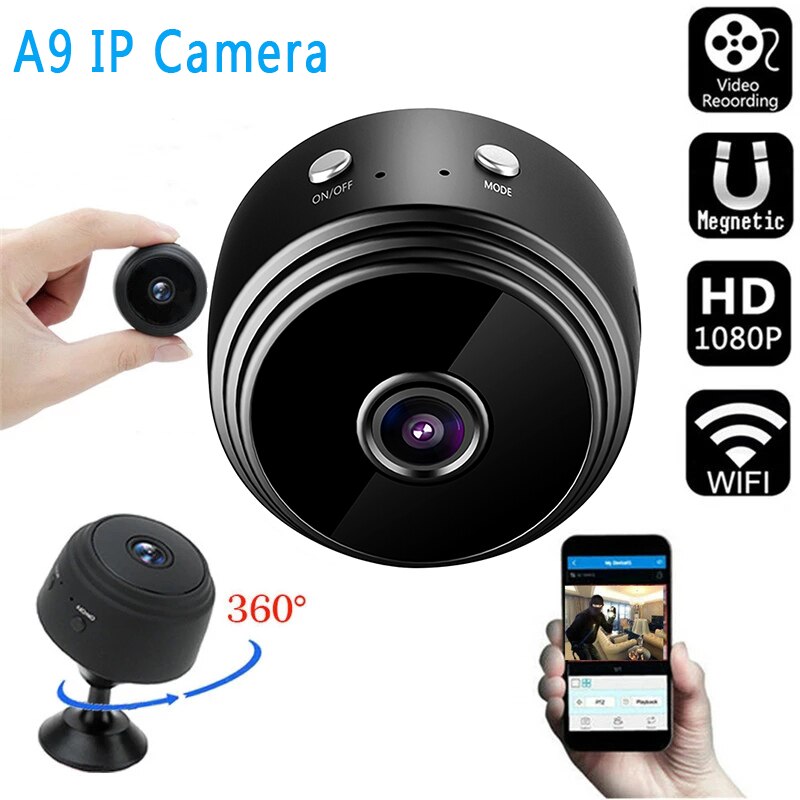 A9 Mini Camera WiFi Wireless Monitoring Security Protection Remote Monitor Camcorders Video Surveillance Smart Home