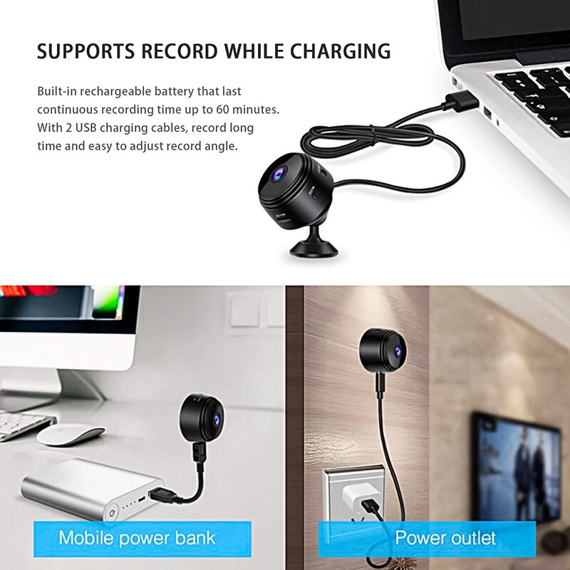 A9 Mini Camera WiFi Wireless Monitoring Security Protection Remote Monitor Camcorders Video Surveillance Smart Home