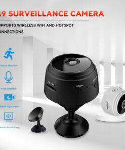 A9 WiFi Mini Camera HD 1080p Wireless Video Recorder Voice Recorder Security Monitoring Camera Smart Home For Infants And Pets