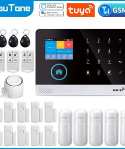 GauTone PG103 Alarm System for Home Burglar Security 433MHz WiFi GSM Alarm Wireless Tuya Smart House App Control