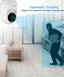 Alternative view of Fuers 3MP IP Camera Tuya Smart Home Indoor WiFi Wireless Surveillance Audio Cam CCTV Automatic Tracking Security Baby Monitor