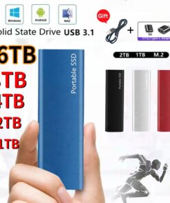1TB 2TB Solid State Drive SSD Portable Original External Hard Drive Storage Device USB 3.1 2TB Mobile Hard Drive for PC Laptop