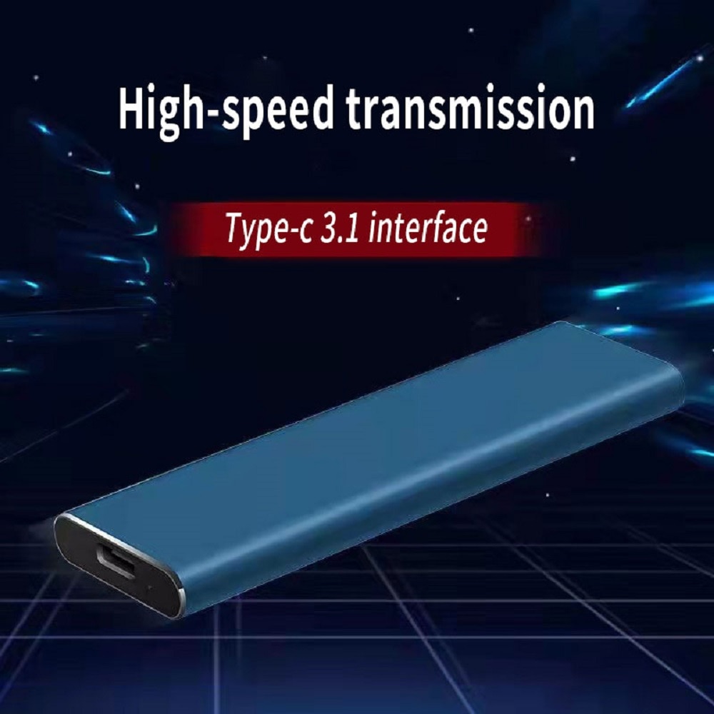 1TB 2TB Solid State Drive SSD Portable Original External Hard Drive Storage Device USB 3.1 2TB Mobile Hard Drive for PC Laptop