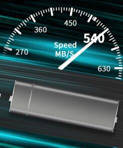 Alternative view of External Solid State Disk 1TB Hard Drive High Capacity Portable 500GB SSD Hard Disk Storage Device for Computer/Laptop Type-C