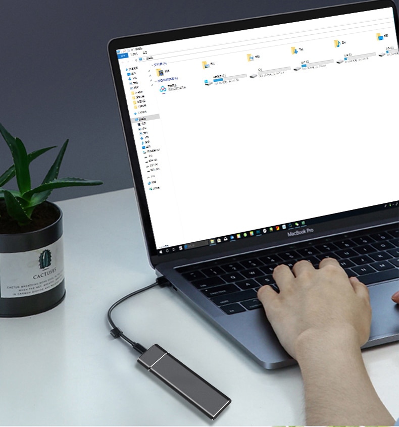 External Solid State Disk 1TB Hard Drive High Capacity Portable 500GB SSD Hard Disk Storage Device for Computer/Laptop Type-C