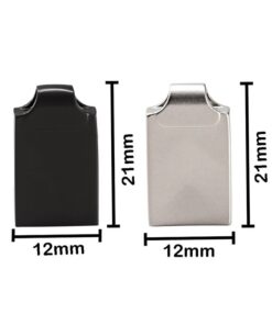 Alternative view of Mini USB Flash Drives 64GB Pen Drive Fashion Memory Stick Metal Free Key Chain Pendrive Black Storage Devices Silver